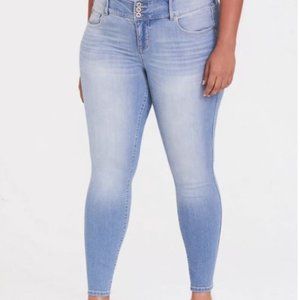 Jeans Jegging Torrid Stretch Light Wash 26W